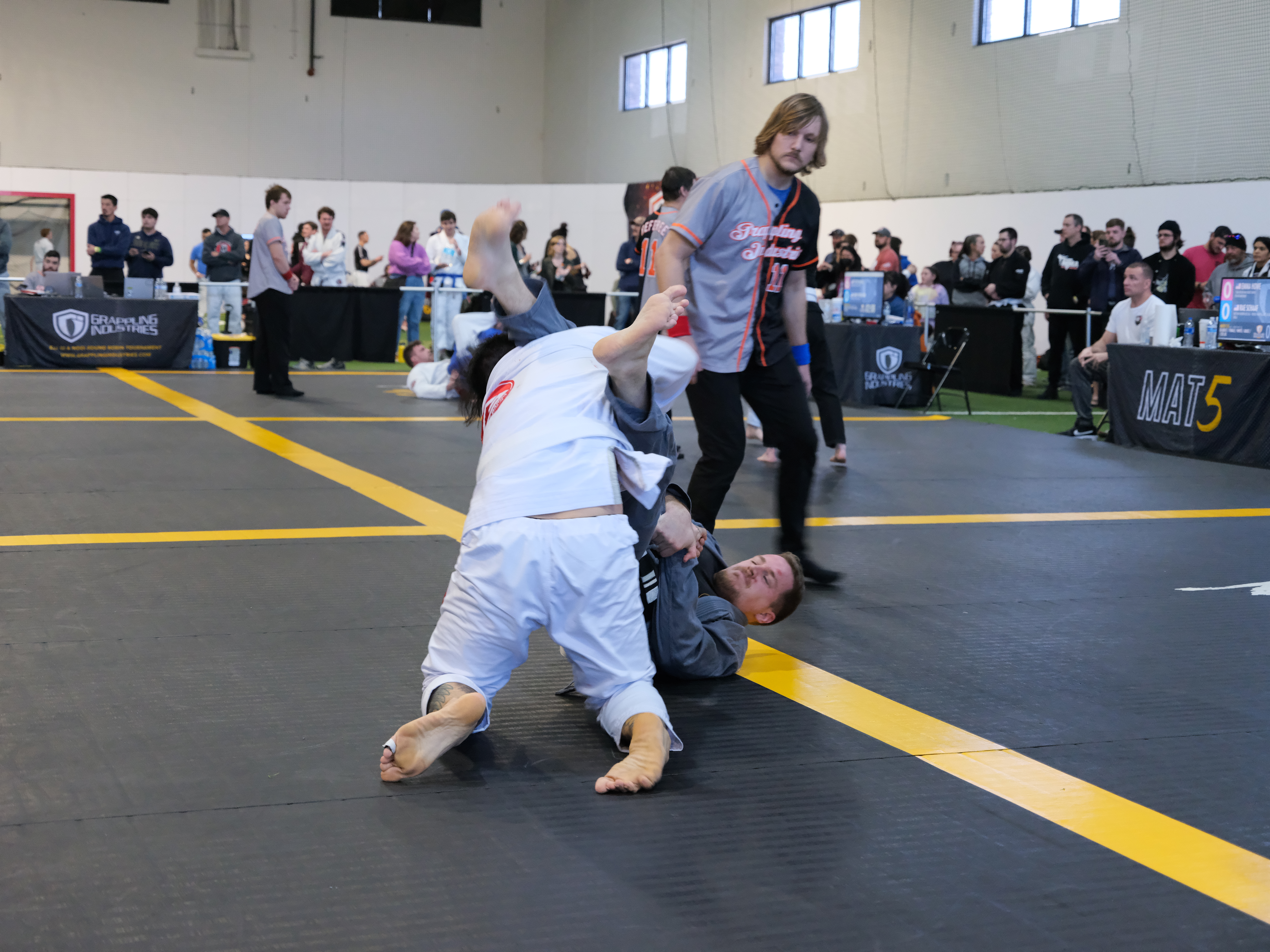 Craig Palsson competing in Brazilian Jiu Jitsu